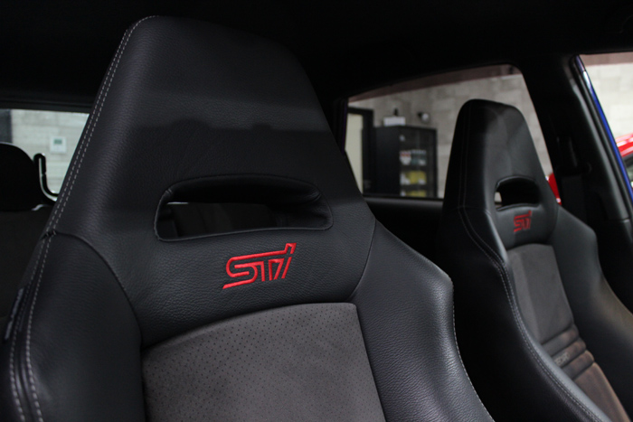 スバル WRX STI シートコーティング 運転席アップ