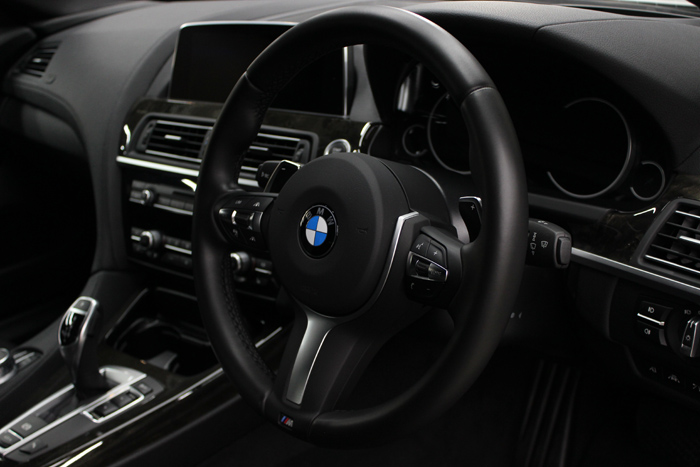 BMW 640iグランクーペ ステアリングコーティング 