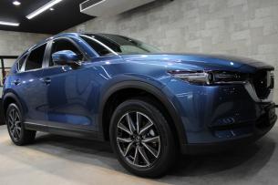 マツダ CX-5 エターナルブルーマイカ ホイール1