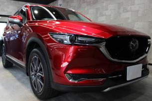 マツダ CX-5 ソウルレッドクリスタルメタリック フロントグリル