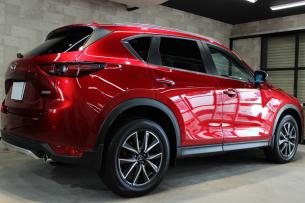 マツダ CX-5 ソウルレッドクリスタルメタリック リアバンパー