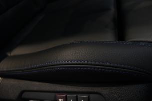 BMW 320d シートコーティング ダコタレザー 運転席 縁