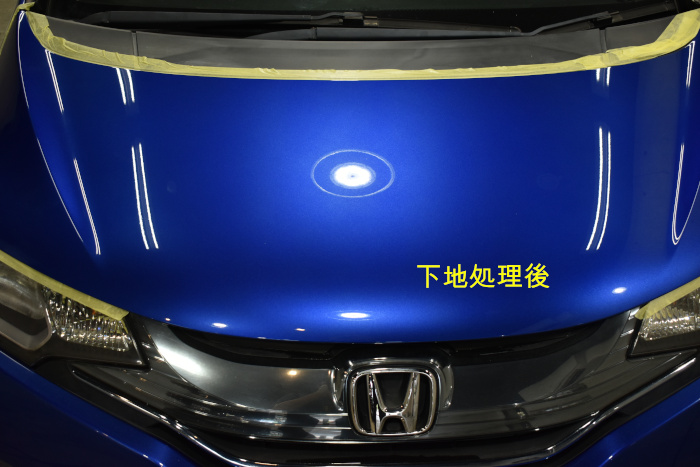 FIT-ボンネット下地後-2