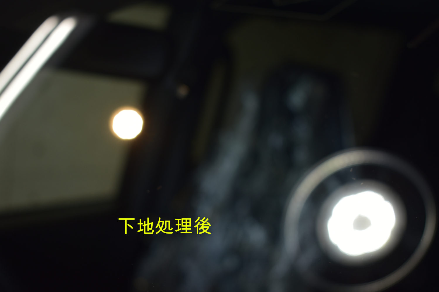 ヴォクシー窓下地後-2