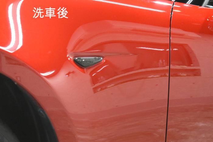 ロードスター洗車後-4