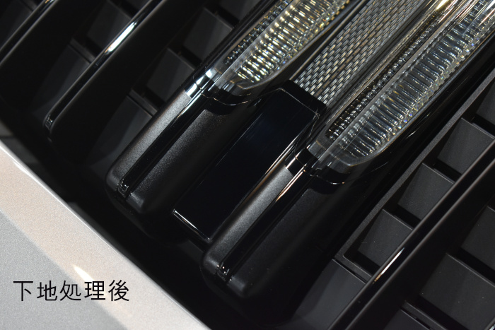 911エンジンルーム下地後